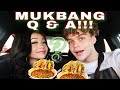 MUKBANG Q&A W/ JR! | Josie Alesia