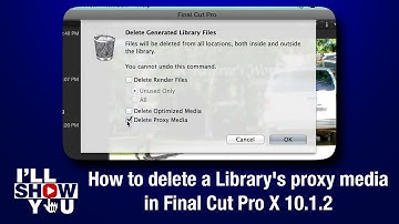 How to delete a Library