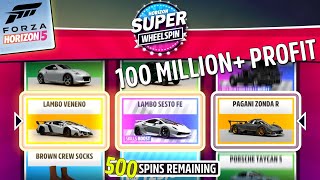Opening 500+ SUPER Wheel Spins - Forza Horizon 5