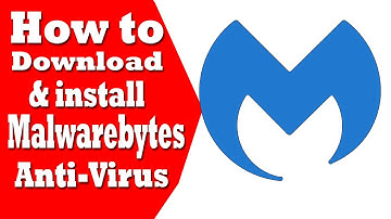 How to download and install Malwarebytes Anti malware