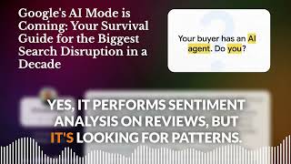 Google's AI Mode Survival: The New Search Disruption, Loop Marketing, & SEO vs AEO screenshot 1