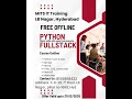 Python Free Offline Course in LB Nagar Hyderabad | MITS IT Training | Near Metro | Call 8106868422
