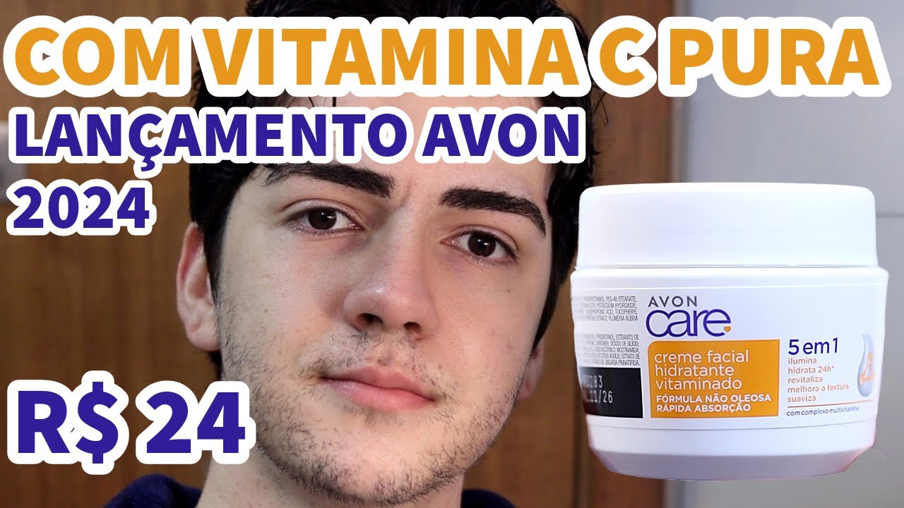 CREME 5 EM 1 AVON CARE! CREME FACIAL HIDRATANTE VITAMINADO - LANÇAMENTO 2024