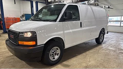 NEW 2024 GMC Savana cargo 2500 work van