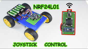 How To Make Joystick Control Arduino Car and NRF24L01 Step by Step