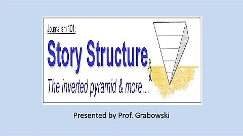 Journalism 101: How to organize news stories