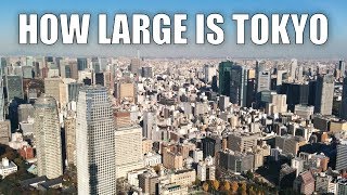 How large is Tokyo? | Biggest city in the world