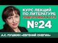 А.С. Пушкин «Евгений Онегин» (краткий и полный варианты сочинений) | Лекция №24