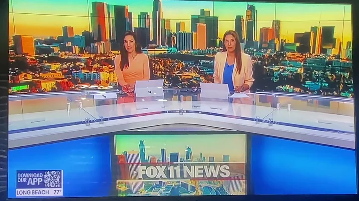 KTTV Fox 11 News at 6pm open August 24, 2022