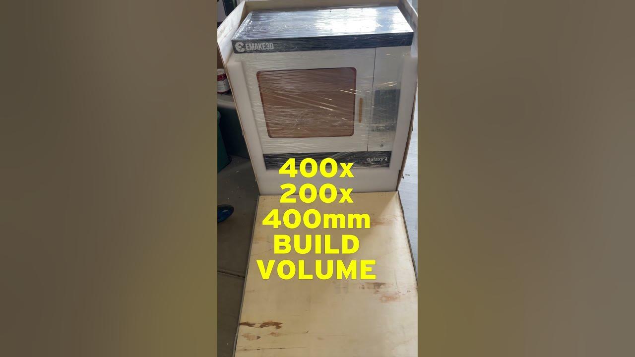 World’s Biggest Resin 3D Printer - Emake3D Galaxy 1 - YouTube