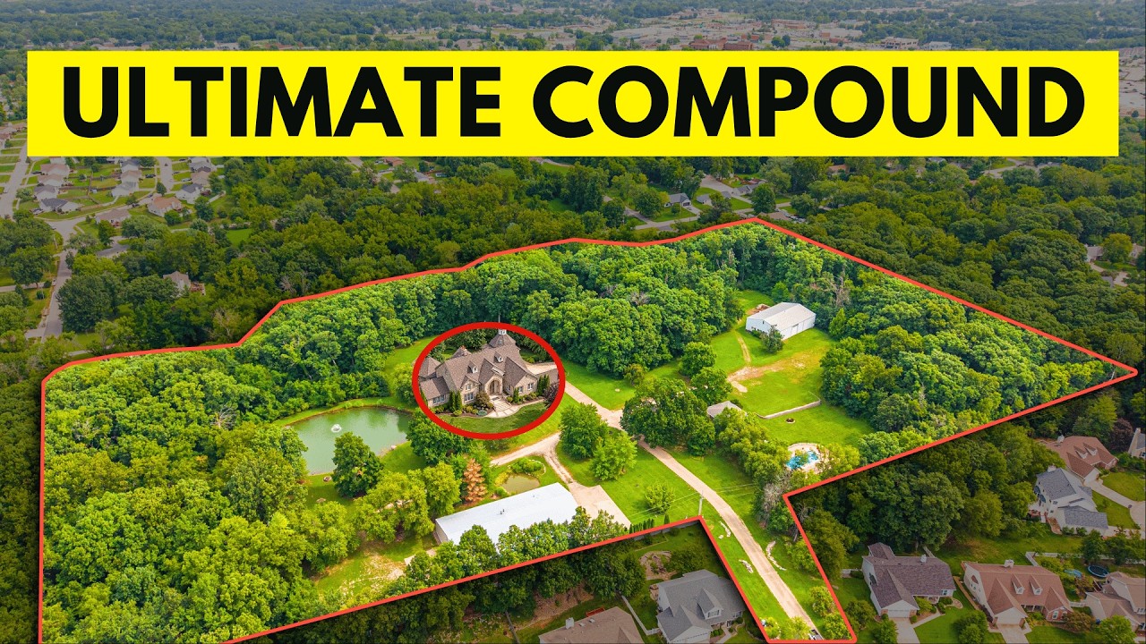 Tour this MASSIVE 15-acre Compound West of St. Louis, MO