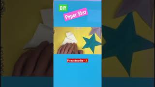  DIY PAPER STAR (Easy to Make!)  Origami ster makkelijk #shorts