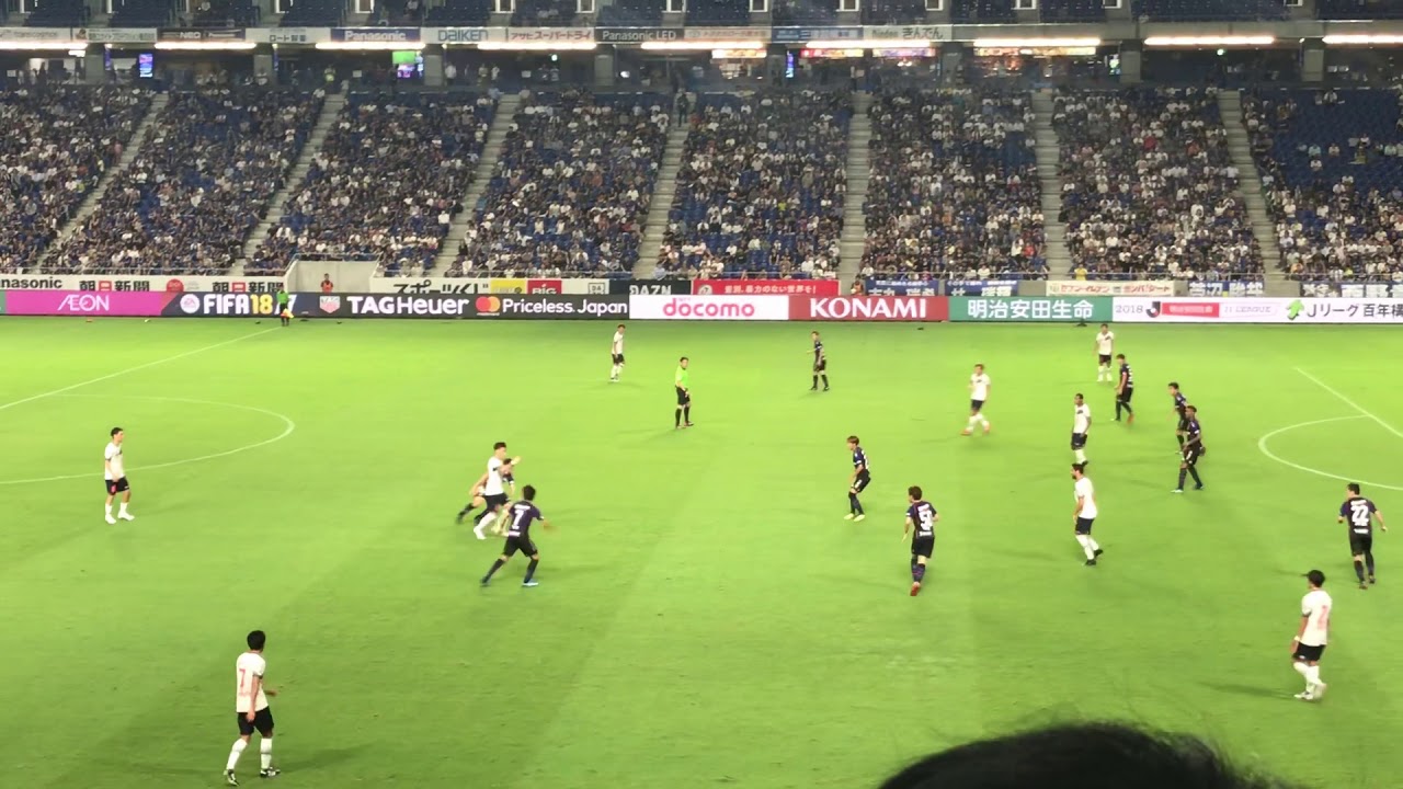 ガンバ大阪vs Fc東京 95分にアデミウソンの決勝弾 Youtube