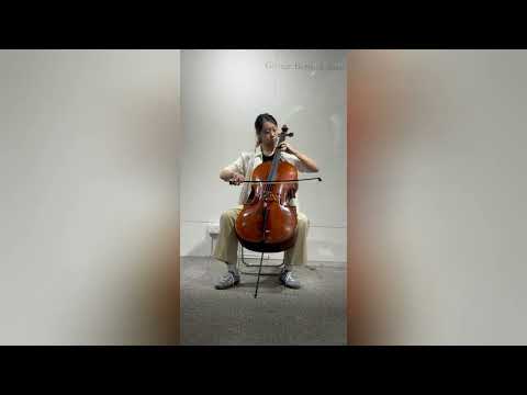 M300  J.S. Bach: Courante, Cello Suite No.6, BWV 1012
