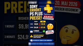 Sony erhöht PS Plus Preise erneut 😳 Bald auch in Deutschland?