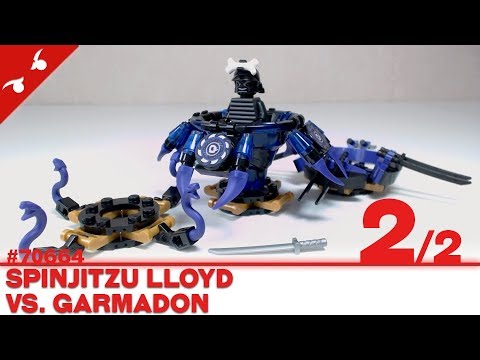 Garmadon Ninjago Jeux de Construction,... Toupies Spinjitzu Lloyd vs LEGO