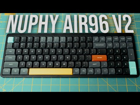 The Best Low Profile Mechanical Keyboard I've Tried - Nuphy Air96