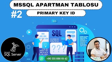 MSSQL:S2: QEURY İLE TABLO OLUŞTURMA PRIMARY KEY ATAMASI YAPMA #sql #mssql
