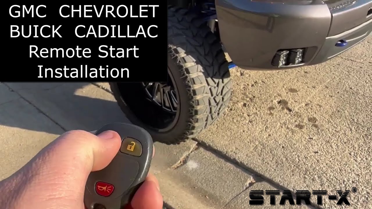 SELECT GMC, CHEVROLET, BUICK, CADILLAC REMOTE START INSTALL YouTube