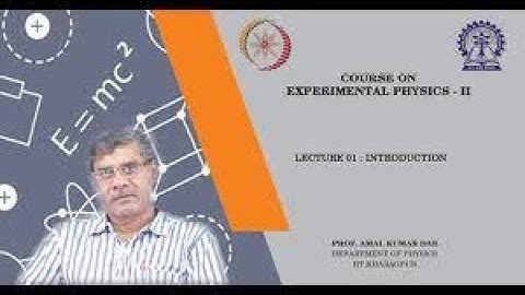 Experimental Physics - II | Week 0 Quiz | Assignment 0 Solution | NPTEL | SWAYAM 2023