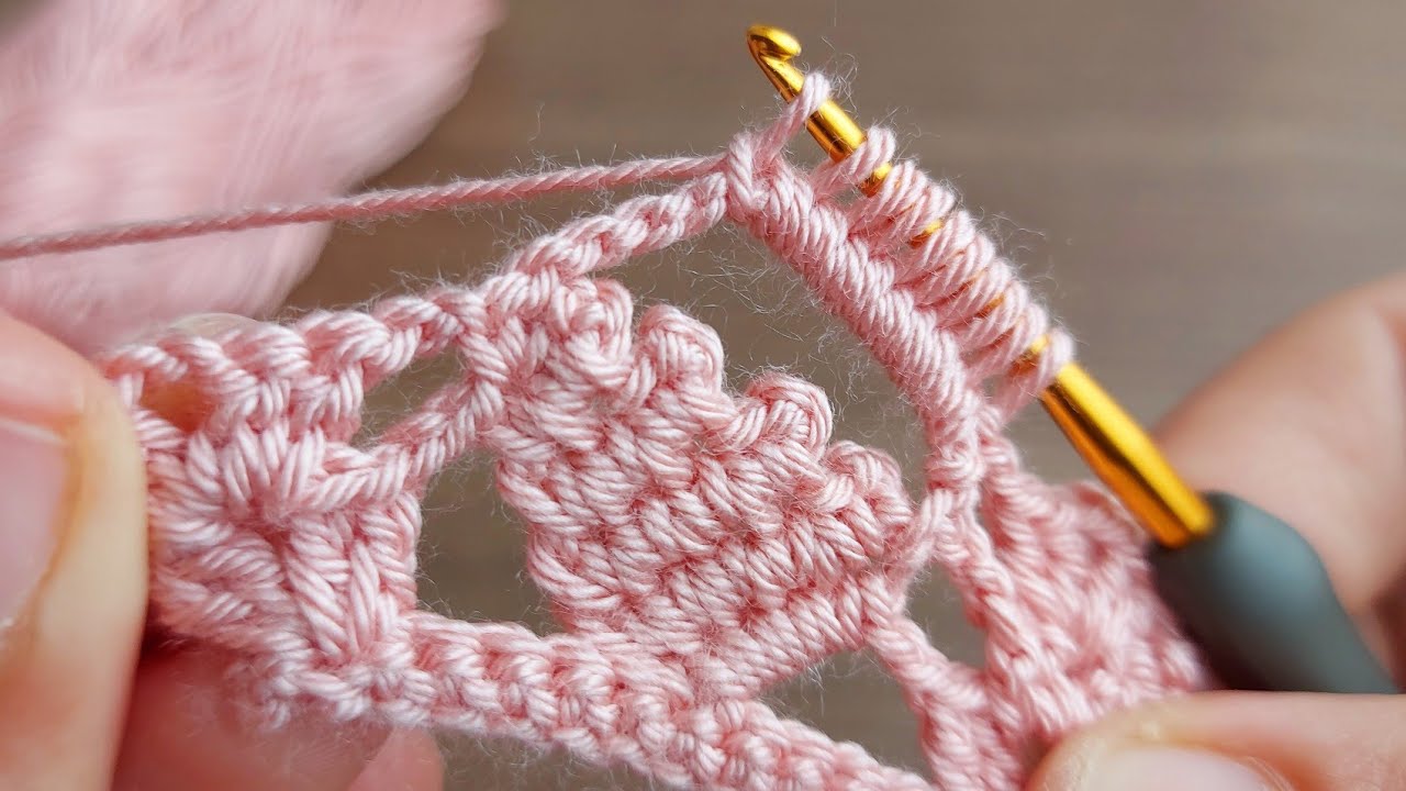 Super Easy Tunisian Crochet - Bu Örgü Modeline Bayılacaksınız
