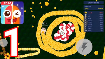 Merge Snake-(Gameplay 1)-Invencible En Mi Primera Partida