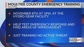 Moultrie Co. EMA warns of first responder ‘active threat’ training session