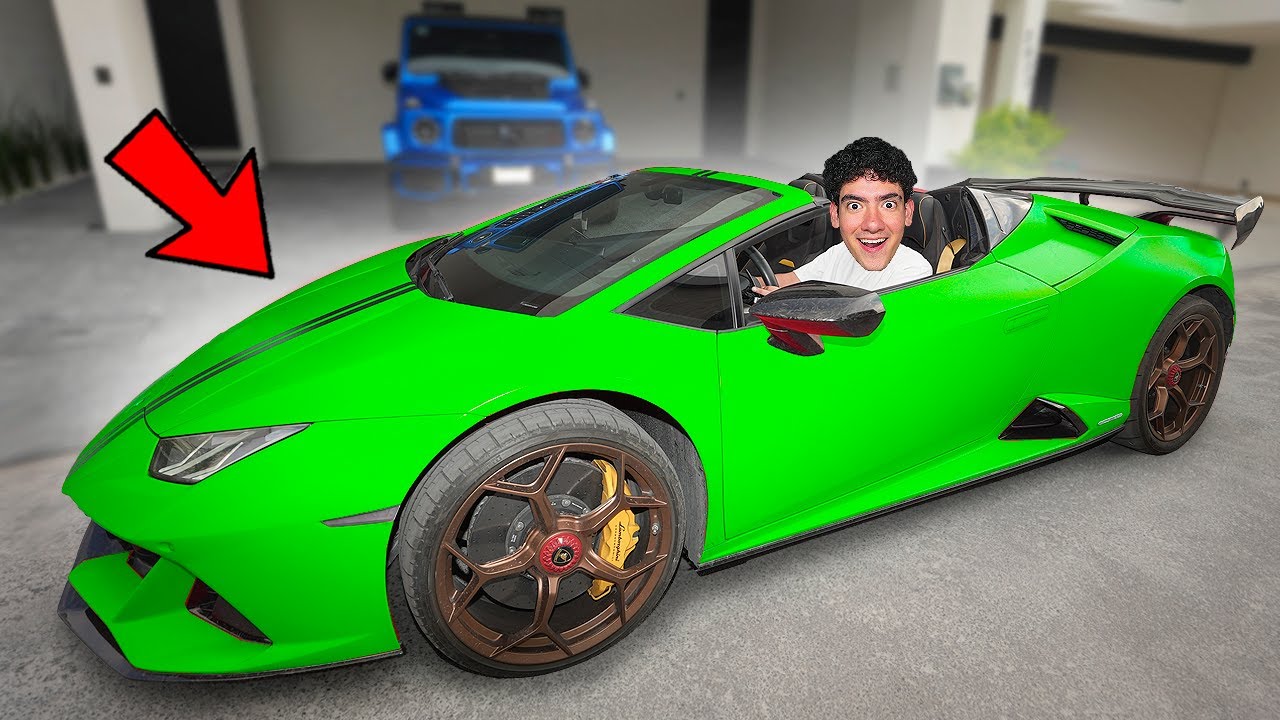 MANEJE un LAMBORGHINI por PRIMERA VEZ en MI VIDA !!