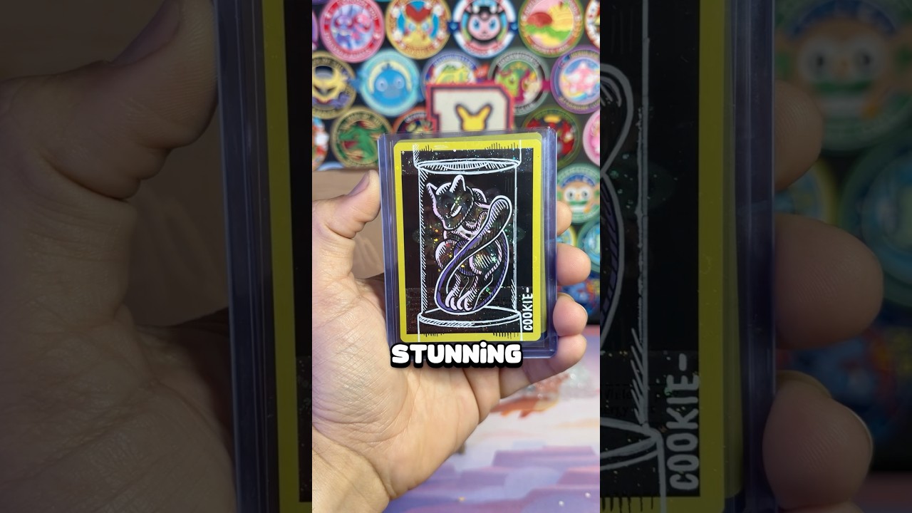 ПОТРЯСАЮЩИЕ скетч-карты от Cookie Cutter! Мьюту, Генгар и Пикачу! 