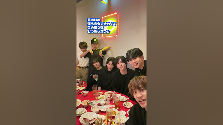 なにわ男子 official【大食い企画~第２弾】中華料理店全メニューを食い尽くせ