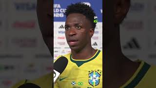 VINI JR ANALISA VITÓRIA DO BRASIL CONTRA ESCÓCIA | #shorts | Copa do Mundo 2026 | ge.globo