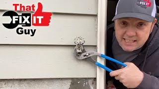 MUST KNOW INFO!...How to Replace a Leaky Outdoor Water Faucet