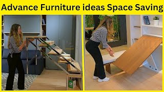 Smart furniture for small spaces | Advance furniture ideas space saving Ep:47