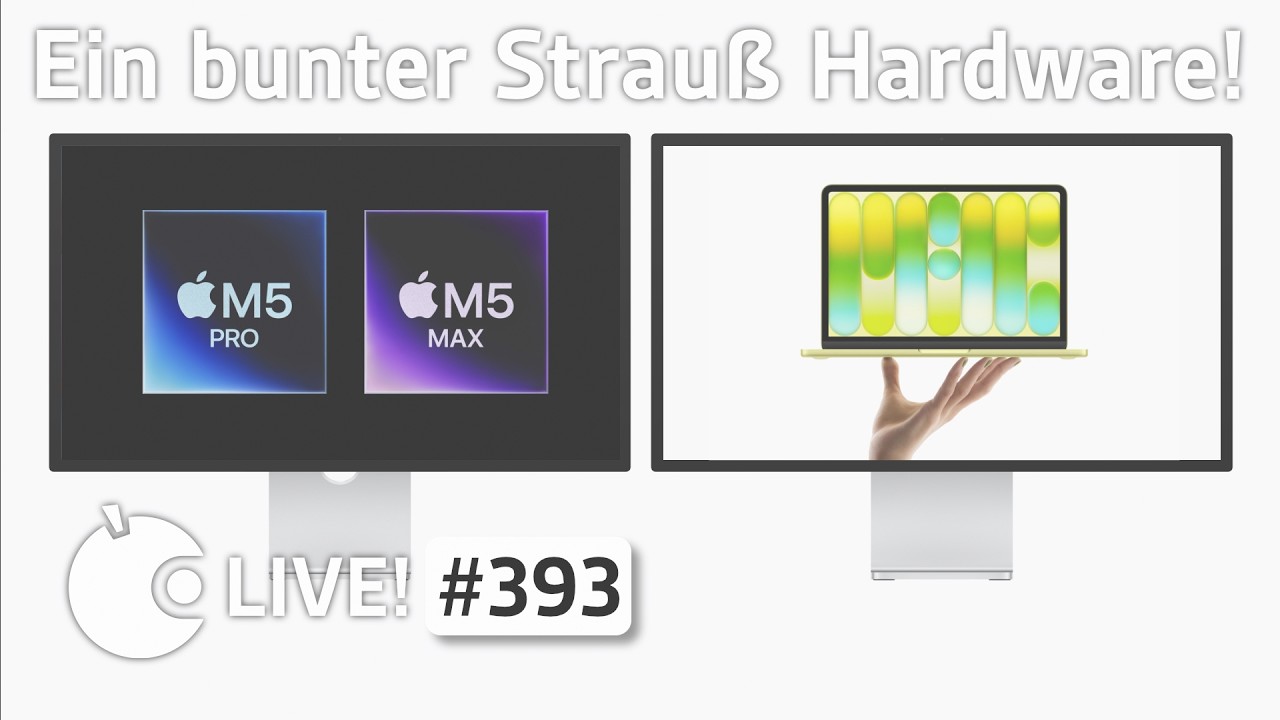 Über Apples neue Frühjahrs-Hardware! | Apfeltalk LIVE 393