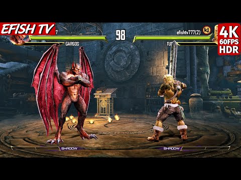 Gargos vs Tusk (Hardest AI) - Killer Instinct