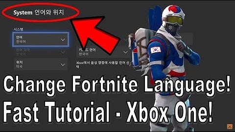 How to Change your Fortnite Language on Xbox One [Fast and Easy Tutorial!]
