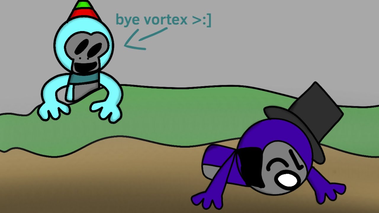 Bye vortex :] (gorilla tag x BFDI animation) - YouTube