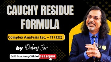 Cauchy Residue Formula | Complex Analysis Lecture 11 (III) By Dubey Sir | CSIR NET | IIT JAM Math