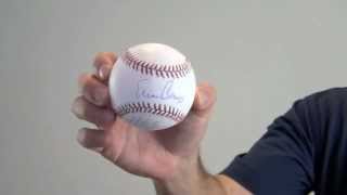 Ernie Banks Signed Baseball - "HOF '77" - JSA/SM