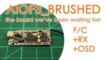 Eachine AIOF3 BRUSHED Flight Controller with built in RX and OSD (AIO FC RX OSD) - BEST FOR LESS