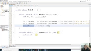 Java - Aula 4 - Criando e acessando métodos na mesma classe