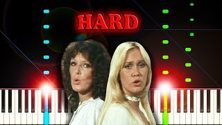 ABBA - Mamma Mia - Piano Tutorial (Hard Version) chords