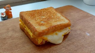 Super Delicious, Super Easy, Double Cheese toast #cooking #food #easy