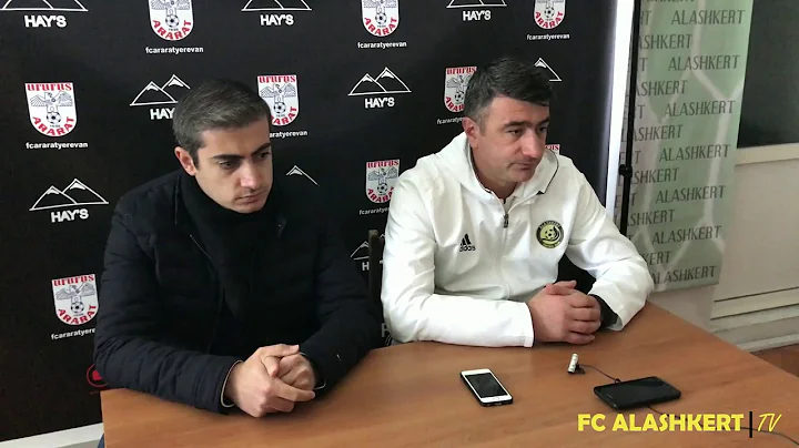 Aram Voskanyan's press conference after fixture ag...