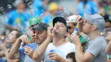 Our Bubble blowing World Record Attempt at the MCG