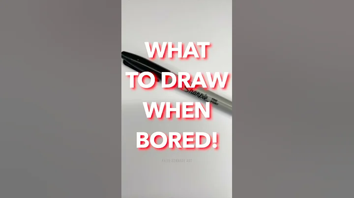 What to draw when bored! EASY!#giveityourbestshort - DayDayNews