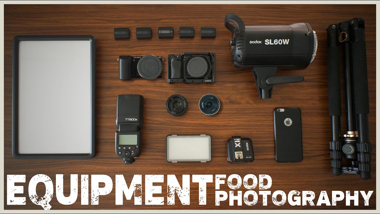 Equipment Food Photography YouTube