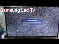 Samsung led tv weak or no signal  weak or no signal samsung led tv