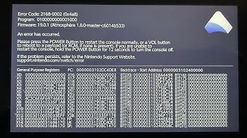 How To Fix Nintendo Switch Error Code: 2168-0002