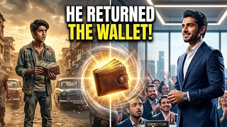Poor Boy Returns a Lost Wallet... What Happened Next Shocked Everyone! 